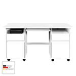 Bureau CS 150 R Blanc - Bois manufacturé - 150 x 78 x 65 cm