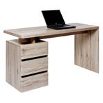 Schreibtisch CU-LIBRE C 240 Braun - Holzwerkstoff - 140 x 76 x 55 cm