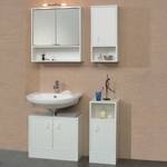 Ensemble pour salle de bain Cuneo Blanc - Lot de 3