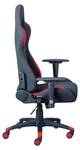 Chaise de jeu Gaming rouge Noir - Textile - 69 x 132 x 50 cm