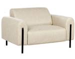 Fauteuil ASKIM Beige - Noir