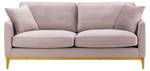 Dreisitzer-Sofa Linara Flieder