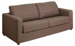 Schlafsofa DONETO Braun - Textil - 90 x 90 x 194 cm