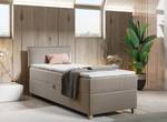 Boxspringbett Einzelbett Martines Mini Beige - Breite: 70 cm