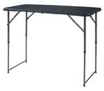 Table de camping pliante Adelfia Noir