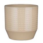 Blumentopf Nola Beige - 22 x 21 x 22 cm