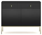 Sideboard MAGGIORE SB104 2D2D Schwarz - Gold