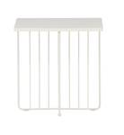 Table basse DAYTON CT40 Blanc - Bois manufacturé - 40 x 40 x 40 cm