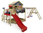 Spielturm Marvel Spider-Man Saga Blau - Massivholz - 466 x 305 x 556 cm