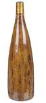 Blumenvase BURGOS Braun - Keramik - 13 x 52 x 13 cm