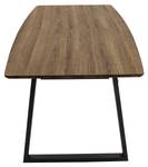 Table à manger INCA DT85 Beige - Bois manufacturé - Matière plastique - 85 x 76 x 160 cm