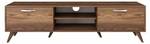 Fernsehschrank Aldh Braun - Holzwerkstoff - 35 x 49 x 180 cm