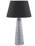 Tischlampen VILNIA Schwarz - Silber - Keramik - 33 x 58 x 33 cm