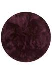 Hochflorteppich relaxx Bordeaux - Rot - 120 x 120 cm - Durchmesser: 120 cm