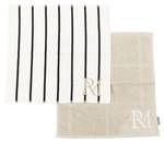 RM Stripes Küchenhandtuch Beige - Multicolor