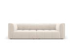 modulares Sofa SERENA 3 Sitzplätze Hochglanz Beige