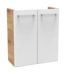 Waschbeckenunterschrank SBC Milano Weiß Weiß - Holzwerkstoff - 60 x 70 x 34 cm