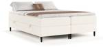 Boxspringbett Malte Creme - Breite: 200 cm - H3