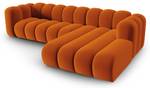 modulares Ecksofa LUPINE 4 Sitzplätze Braun