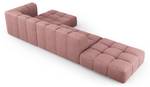 modulares Ecksofa SERENA 5 Sitzplätze Pink