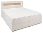 Boxbett ESPOO 4 mit 2x Nachttisch Beige - Breite: 180 cm