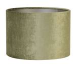 Abat-jour cylindrique Gemstone Vert - Textile - 30 x 21 x 30 cm