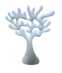 Wei脽 Baum Skulptur Marmoroptik