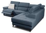 Ecksofa Taunus (5-Sitzer) Dunkelblau