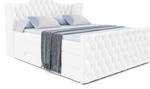 Boxspringbett VILA-Z KING Hochglanz Weiß - Breite: 180 cm