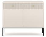 Sideboard MAGGIORE SB104 2D2D Beige - Schwarz