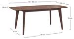 Tables & Bureau Oman Marron foncé