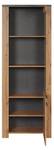 Vitrinenschrank Follow Beige - Holzwerkstoff - 40 x 199 x 73 cm