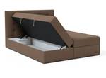 Boxspringbett Doppelbett Adamo Braun - Breite: 140 cm