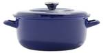 Schmortopf Dutch Oven Blau - Metall - 26 x 10 x 26 cm