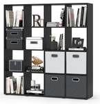 Meuble de rangement cube Karree 30157 Noir