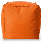 Sitzsack-Hocker Pouf "Cube" 40x40x40cm Orange