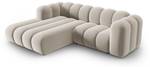 modulares Ecksofa LUPINE 3 Sitzplätze Beige