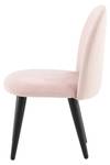 Chaise enfant VELVET KC 1NOS Rosé