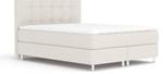 Boxspringbett Chanton Beige - Breite: 200 cm