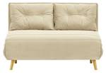 2-Sitzer Ausklappbares Sofa Flic Creme