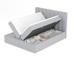 Boxspringbett Moretti Grau - Breite: 200 cm