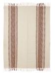 Plaid Fiorentino Marron - Textile - 130 x 1 x 180 cm