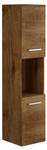 Badschrank MIELA Braun - Holzwerkstoff - 30 x 133 x 30 cm