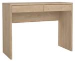 Schreibtisch FunctionPlus Braun - Holz teilmassiv - 100 x 77 x 40 cm