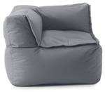 Sitzsack-Sofa Ecke Grau - 81 x 81 cm