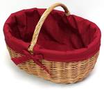 Einkaufskorb  FF-106575 Rot - Naturfaser - 47 x 30 x 36 cm