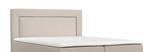 Premium Boxspringbett Lontano Beige - Breite: 142 cm