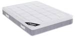 Matelas classique DUCHESSE Blanc - Textile - 140 x 28 x 190 cm