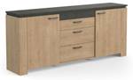 Sideboard Austin Beige - Holzwerkstoff - 42 x 88 x 204 cm