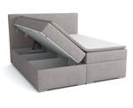 Boxspringbett Doppelbett Ennis Hellgrau - Breite: 160 cm